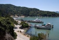 Ferry boat approaching Angel Island